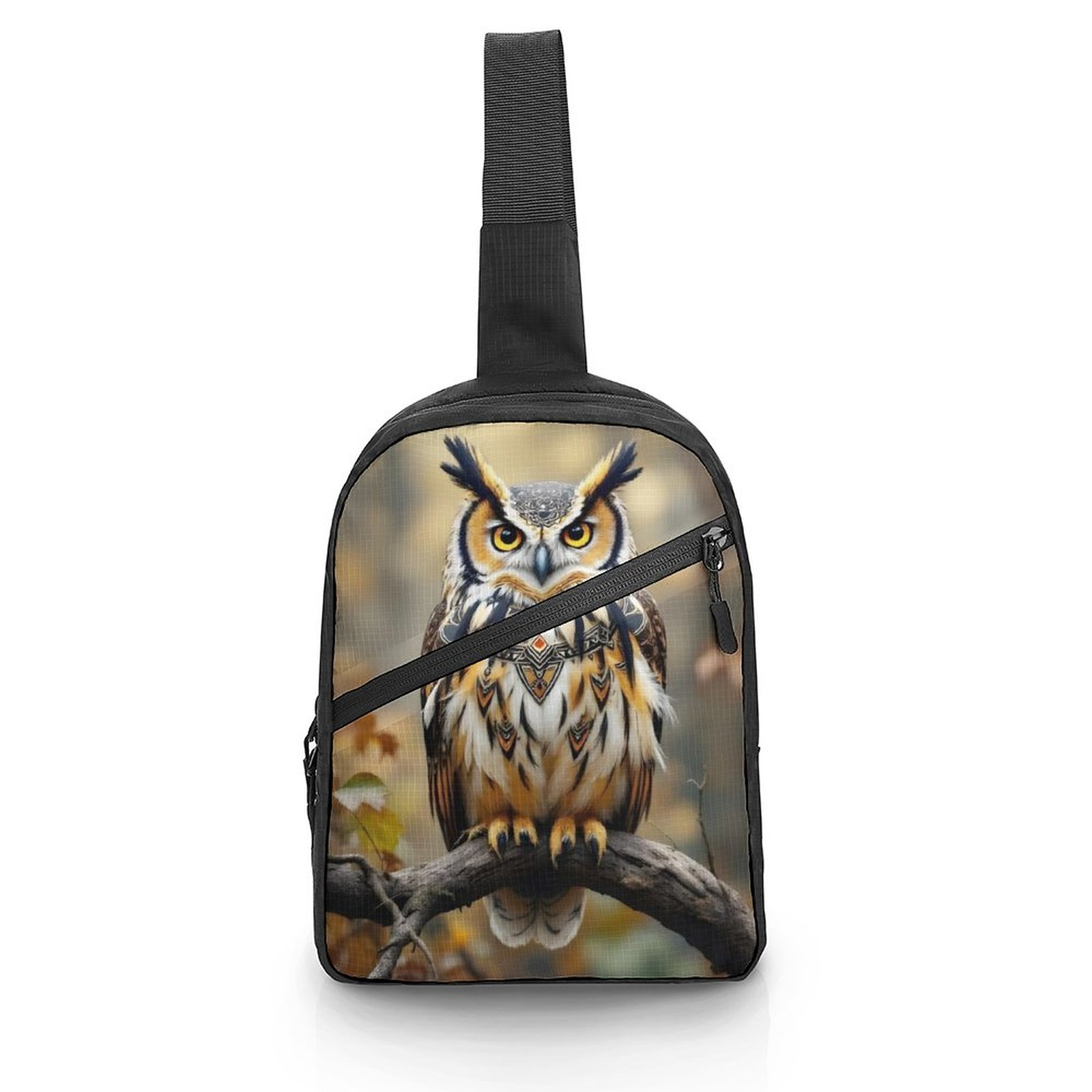 First Nations Indidenous Native Owl Shoulder Bag For Sale