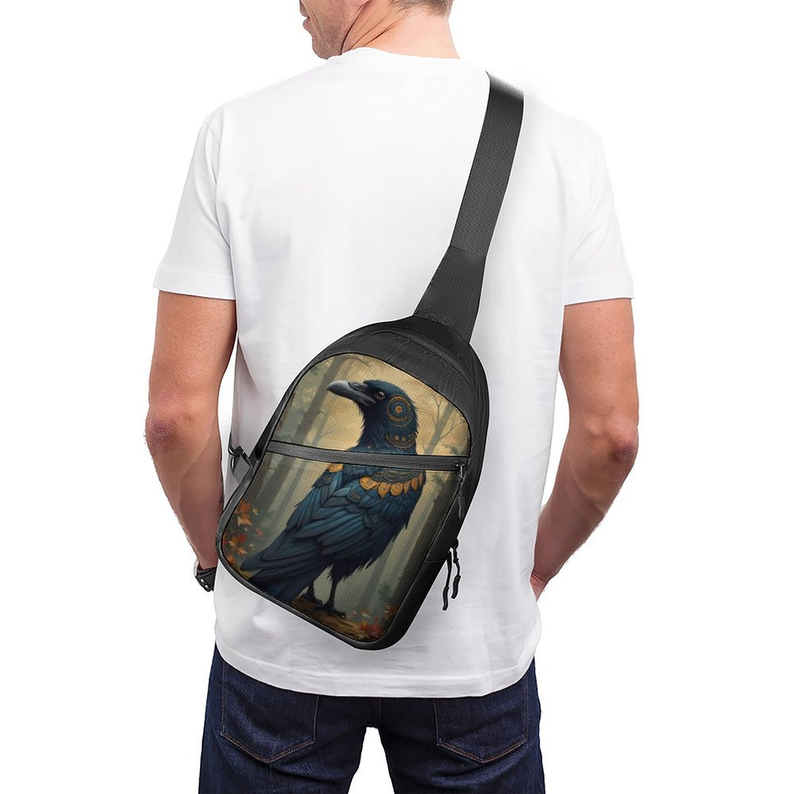 Native Raven Crossbody Sling Bag - Image 2
