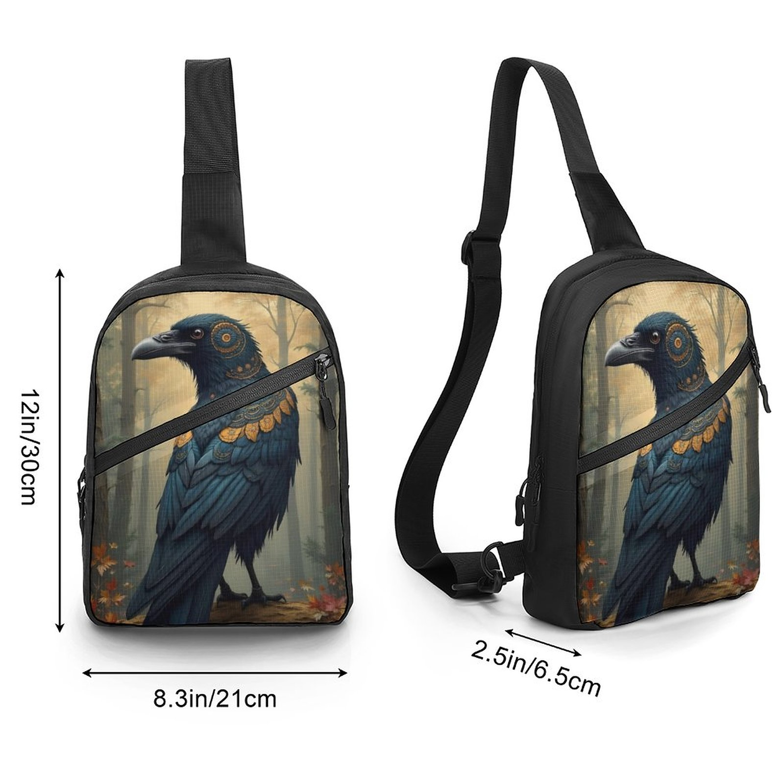 Native Raven Crossbody Sling Bag - Image 3