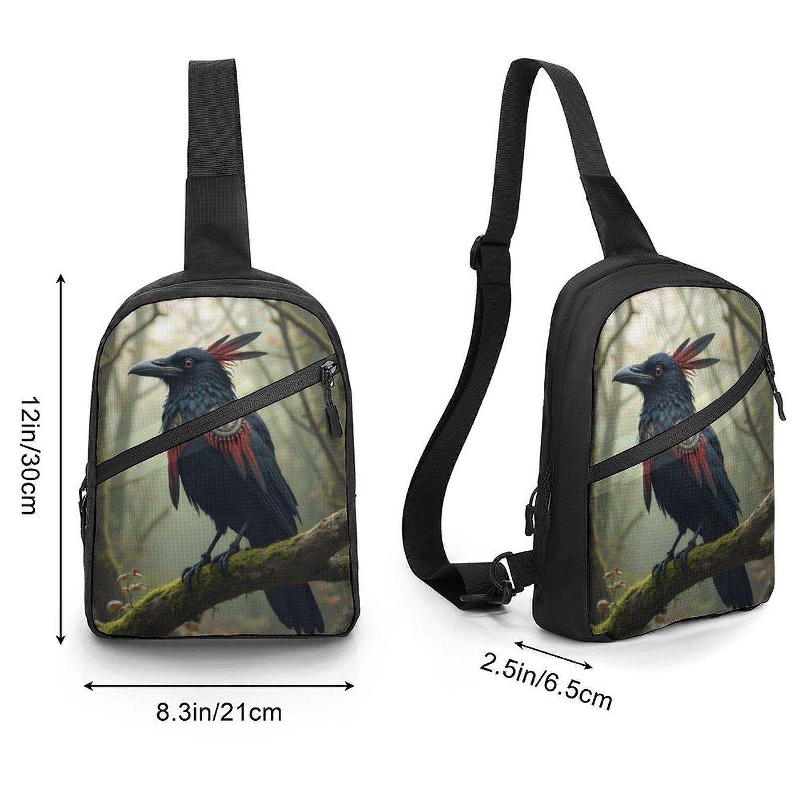 Native Raven Crossbody Sling Bag - Image 3