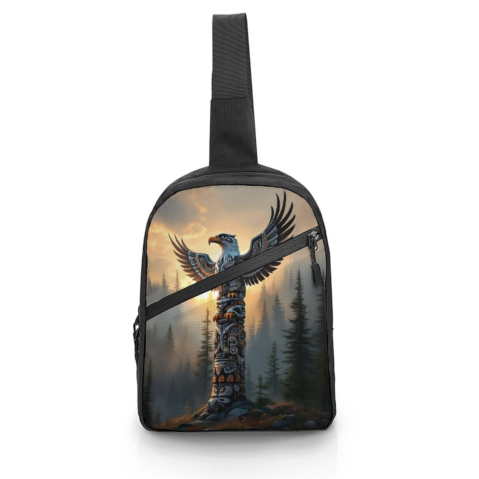 Native Eagle First Nations Indigenous Shoulder Bag For Sale
