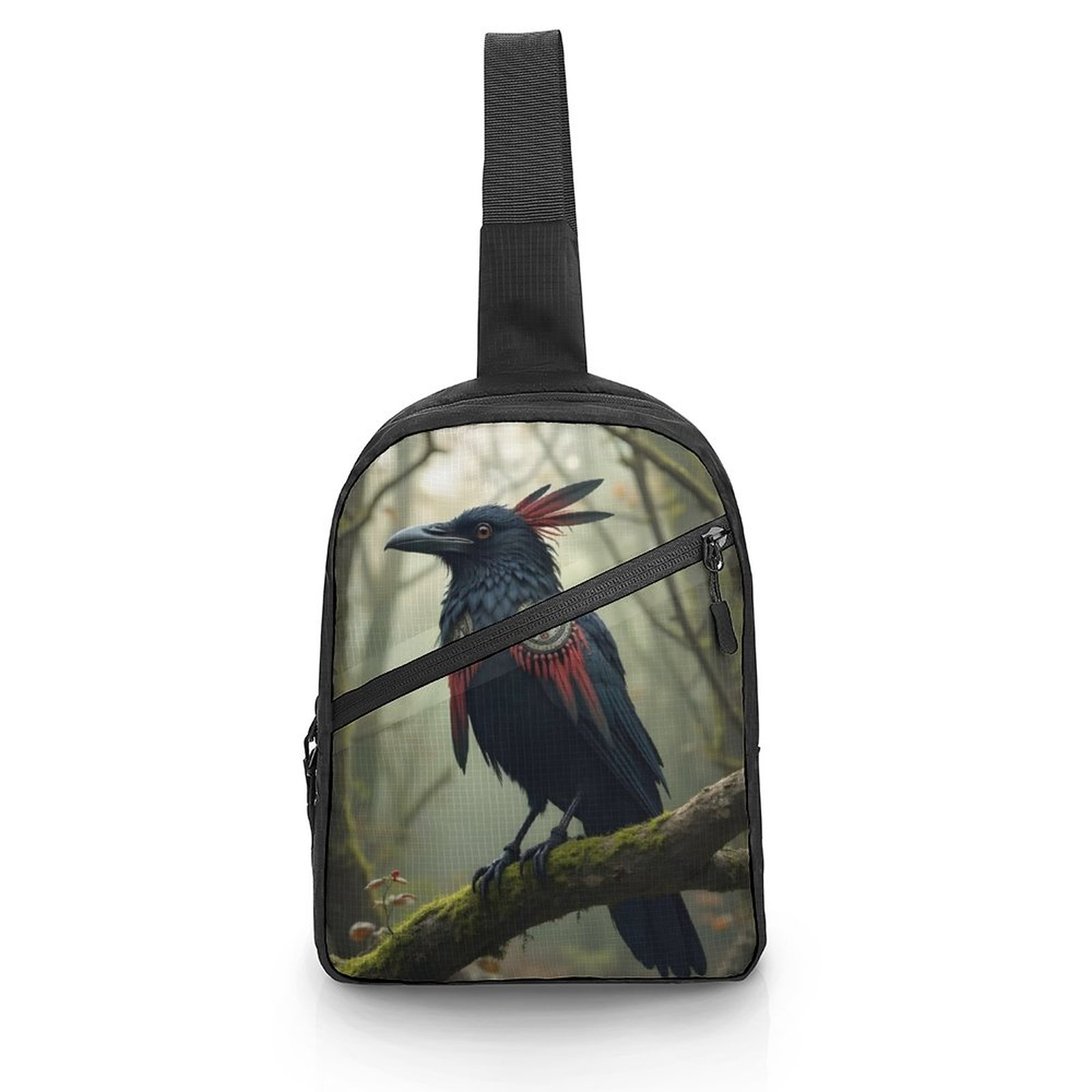 First Nations Indigenous Native Raven Shoulder Bag For Sale