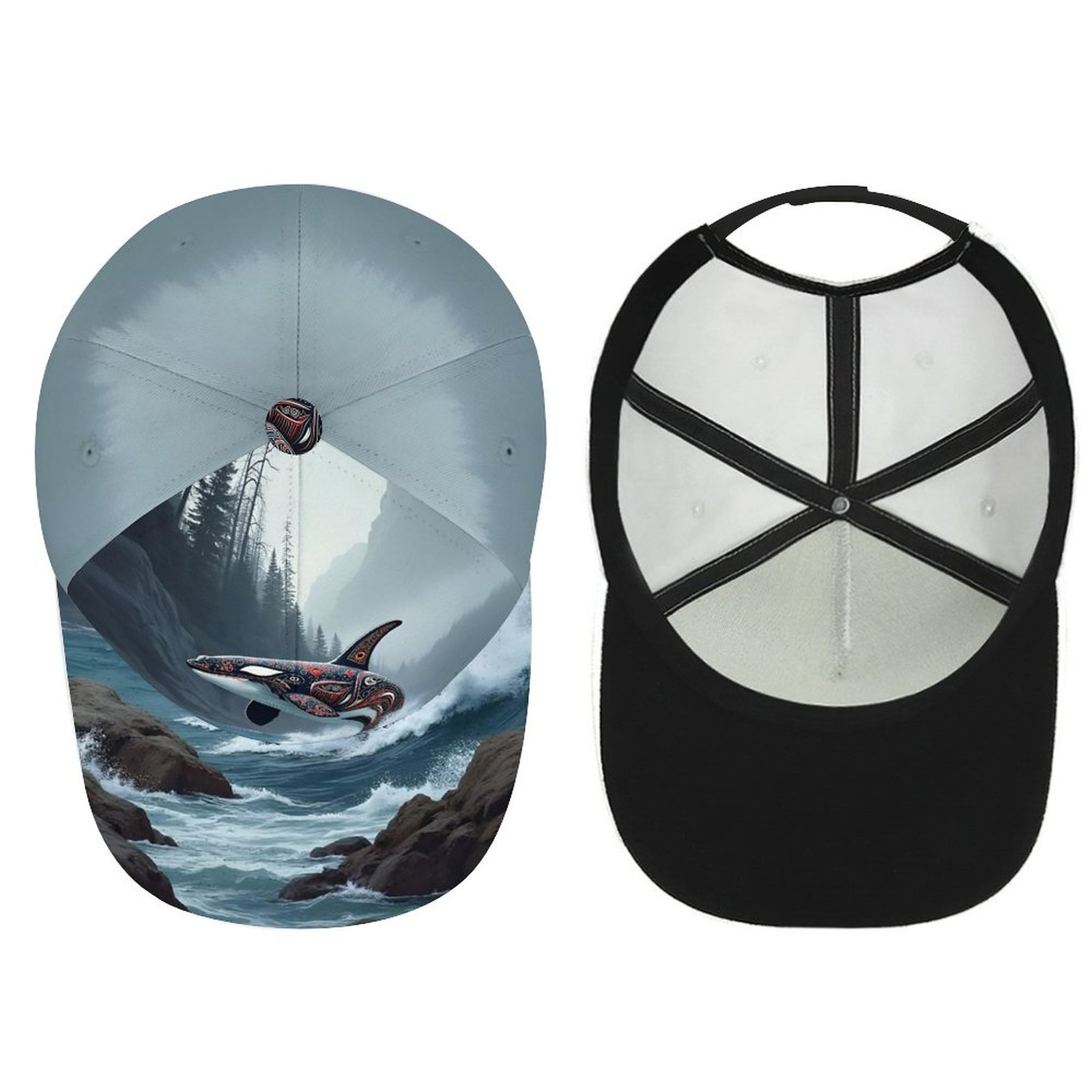 Native Orca Killer Whale Hat - Image 4