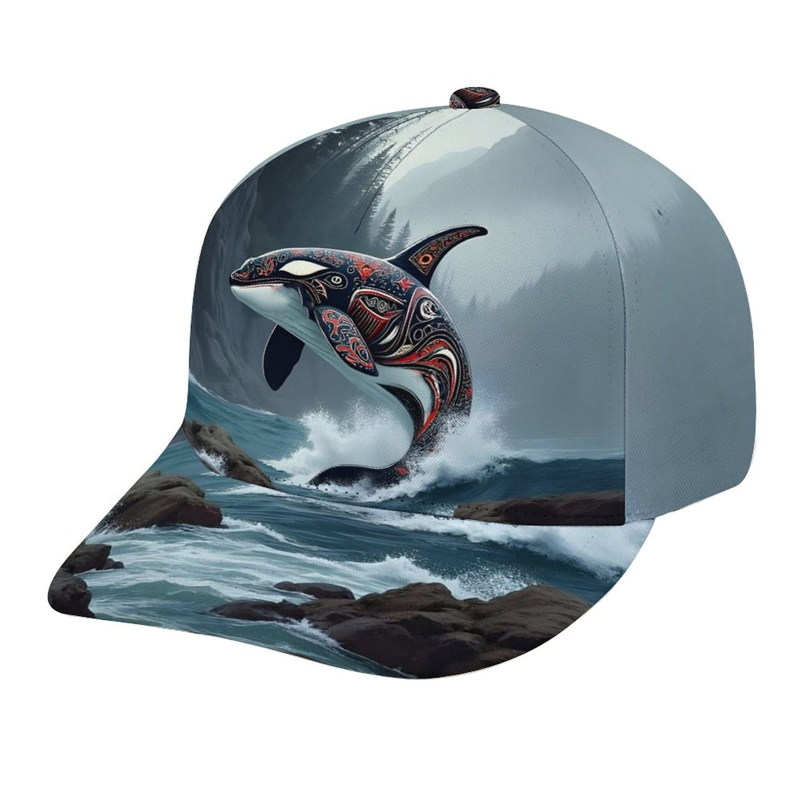 First Nations Indigenous Native Orca Killer Whale Hat For Sale